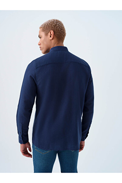 Loft Ανδρικό πουκάμισο Regular Fit Navy Blue LF2038874