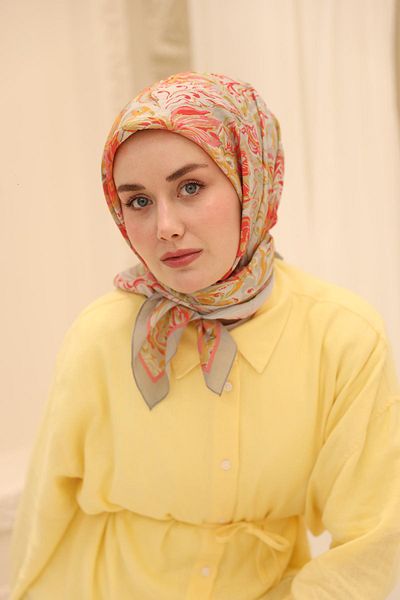 Silk Home Μεταξωτό κασκόλ Süreyya Pattern Olinda