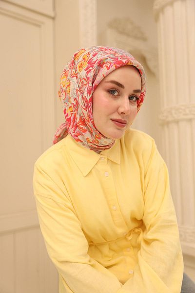 Silk Home Μεταξωτό κασκόλ Süreyya Pattern Olinda