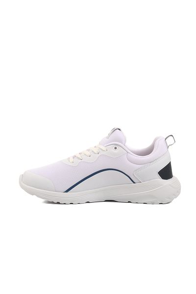 AYK'S White-Navy Blue Lightweight Men's Sports Shoes Dera 640 m