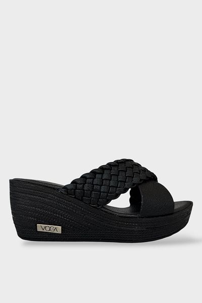 Liger Anatomical Padding Sole Soft Comfortable Women's Slippers Black