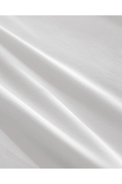 Madame Coco Ciel Double 100% Cotton Elasticless Satin Bed Sheet - Gray