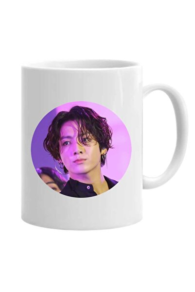 OEM Cană albă personalizată bts jungkook army, INOVATIX®. 330 ml