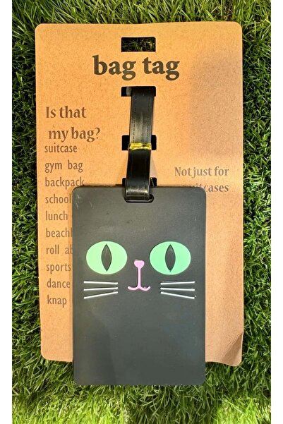 panda hediyelik Black Cat - Etichetă pentru bagaje, valiză și valiză