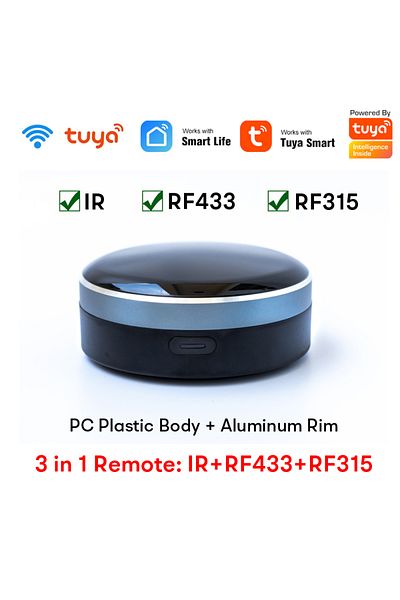 Choice PRO IR RF433 RF315 Tuya IR RF 433/315 Universal WIFI Smart Remote Control for TV AC Curtains Roller