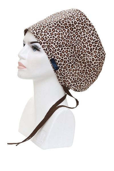 doktorbonem Hijab Leopard Maro Model Bone chirurgical Doctor Asistentă Îngrijitor Spital Bucătar Bone Lată