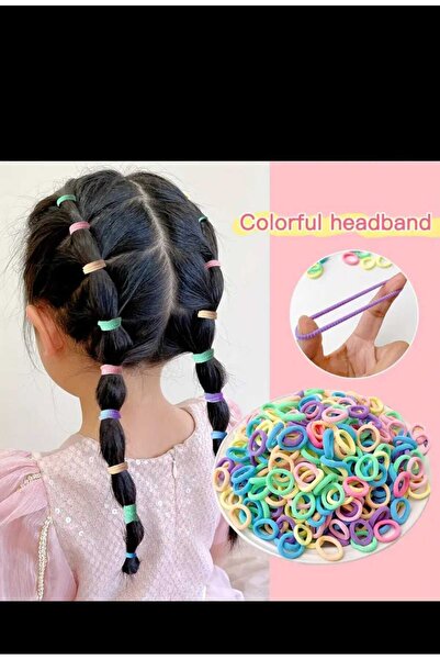 EMKSHOP 100 Pcs Colorful Extra Flexible Durable Child Mini Rubber Buckles