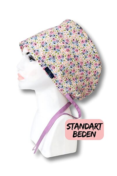 doktorbonem Standart Beden Sarmaşık Güller Mavi Mor Cerrahi Bone Doktor Hemşi...