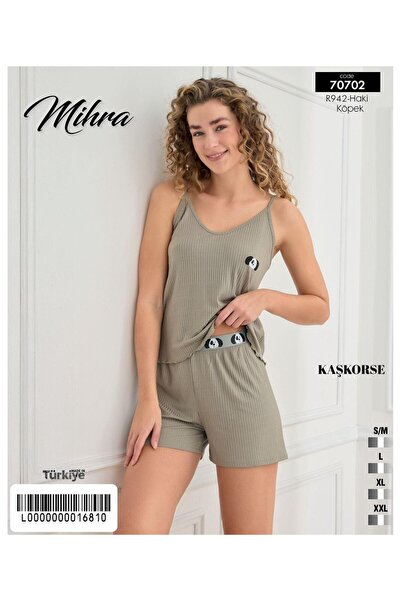tuğrultalha MİHRA ŞORTLU PİJAMA TAKIMI
