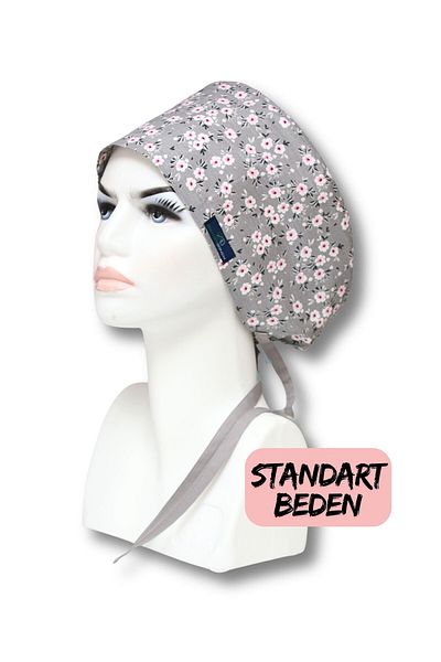 doktorbonem Mărime standard Gri Floral Garden Bone chirurgical Doctor Asistentă Medicală Spital Bone