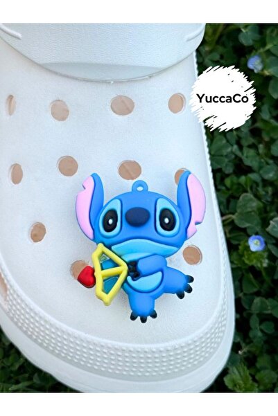 Crocs Kalpli Stiç Terlik Süsü/ Stich Terlik Charm/Terlik Jibbitz