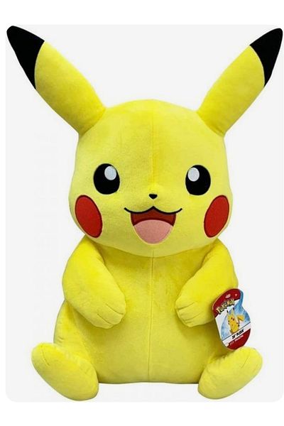 KENT Polly Toys Pikachu Plush Toy Has Soft Texture Cotton Fabric Large Size 50 cm