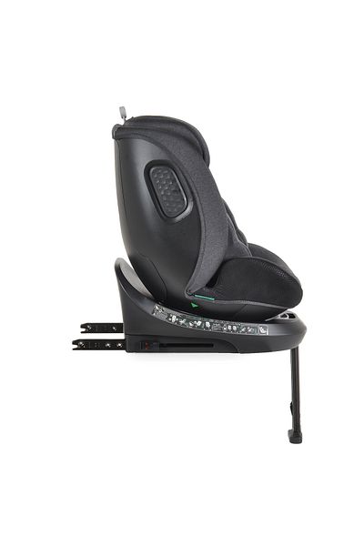OEM Scaun Auto cu Isofix 0-36 Kg,Cangaroo Hoku Negru 40-150cm,Rotativ 360, Pozitie de Somn,Picior Suport