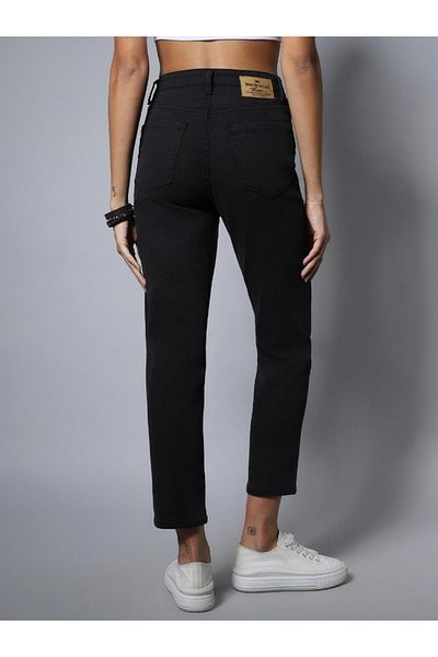 High Star By Styli Mid Rise Slim Fit Cropped Jeans