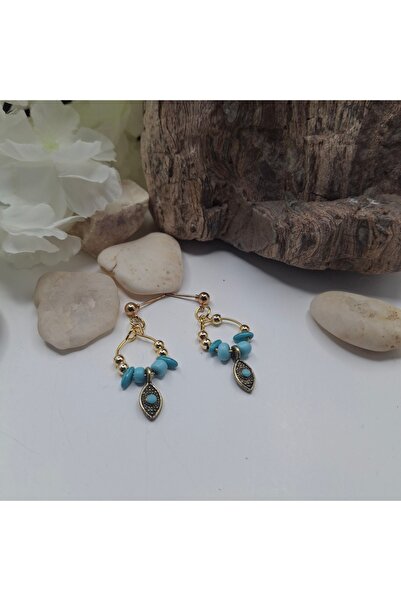 azra takı tasarım Handmade Minimal Small Women Earrings