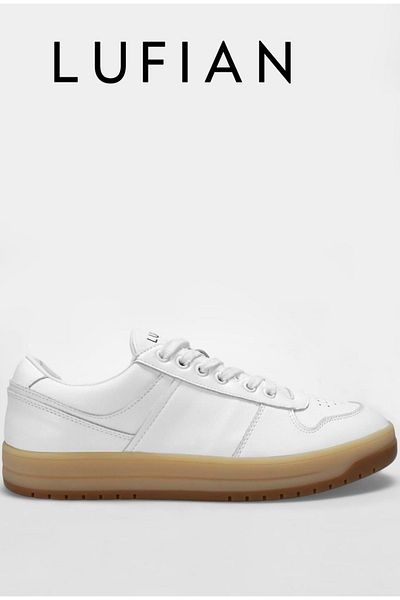 Lufian 121230024   Pantofi unisex Alexis alb
