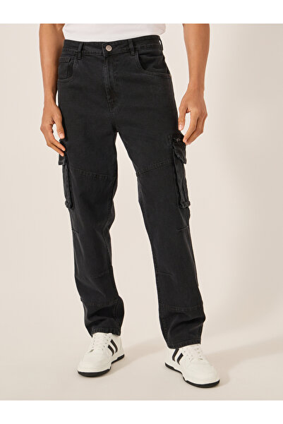 Styli Overdyed Twill Cargo Pants