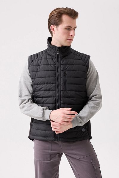Armadillo Nepeta Bomber Puffer Vest - Lightweight, Water Resistant