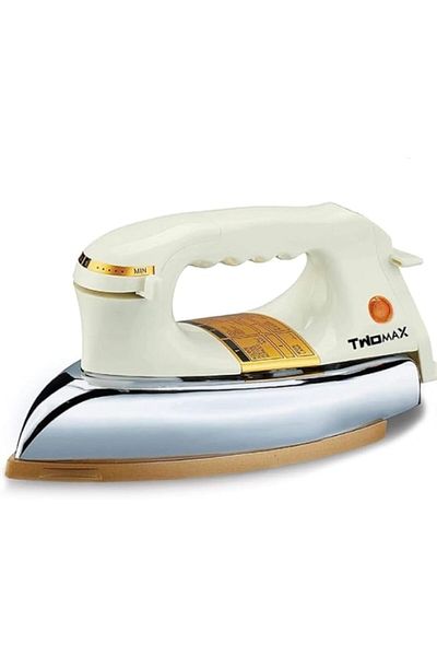 TWOMAX Electric Dry Iron Heavy Weight 1200W TM-350 - White