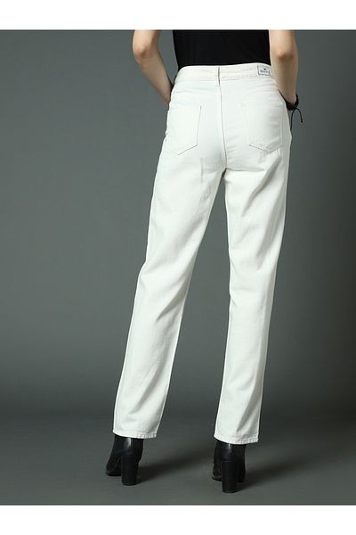High Star By Styli High Rise Regular Fit Jeans