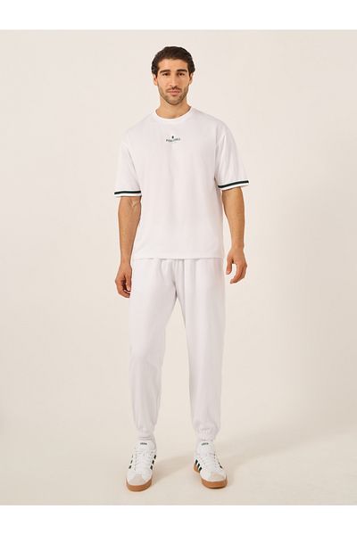 Styli Retro Court Graphic Print Oversized T-Shirt