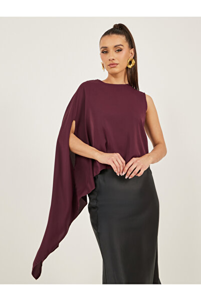 Styli One Cape Sleeve Regular Fit Top