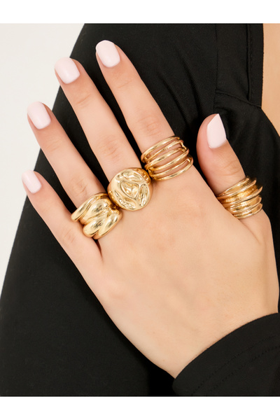 Styli Set of 4 - Cut Out Chunky Ring