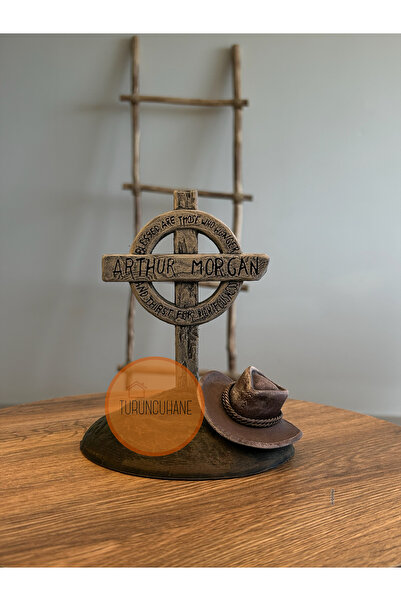 TURUNCUHANE Arthur Morgan Grave 17 CM Figür Red Dead Redemption 2 Mezarı Playstation Gamer Hediyelik