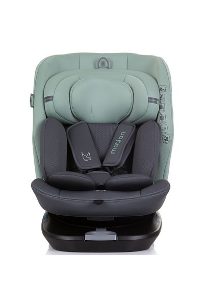 OEM Scaun auto pentru copii Chipolino Motion Negru vERDE, I-Size 40-150 cm pastel green cu sistem Isofix