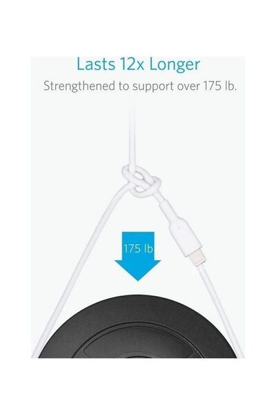 Anker سلك انكر باور لاين بلس يو إس بي الي لايتنينق 3 متر