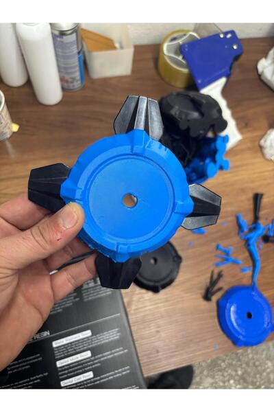 3B38 Renault Alpine Uyumlu Jant Göbeği Kapağı Seti – 52.4 mm Klips Çapı (3 Pa...