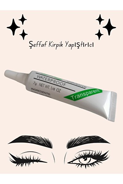 SEBURAM COLLECTION Şeffaf Kirpik Yapıştırıcısı Waterproof Kirpik Yapıştırıcısı