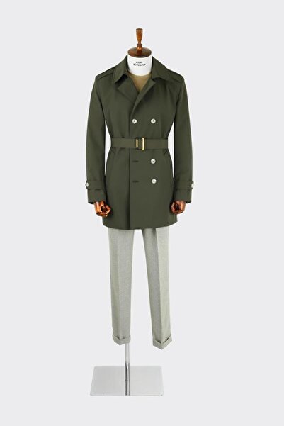 Kadir Büyükkaya Erkek Trenç Coat-KAX9205W