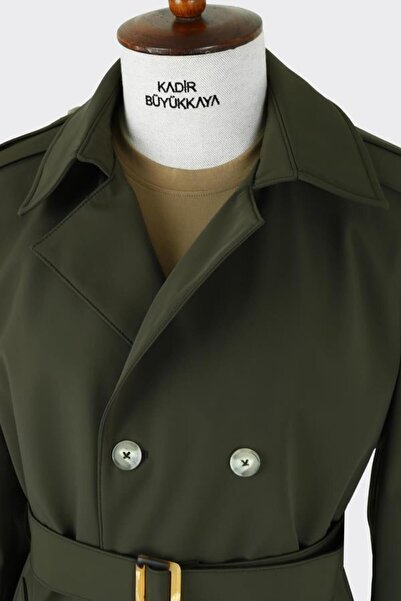 Kadir Büyükkaya Erkek Trenç Coat-KAX9205W