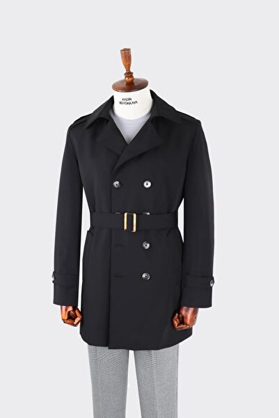 Kadir Büyükkaya Erkek Trenç Coat-KAX9205W