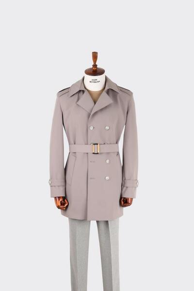Kadir Büyükkaya Erkek Trenç Coat-KAX9205W