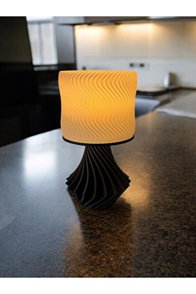 N NOXXO Vintage Decorative Bohemian Lampshade Night Table Lamp Home Decoration Trend Black White