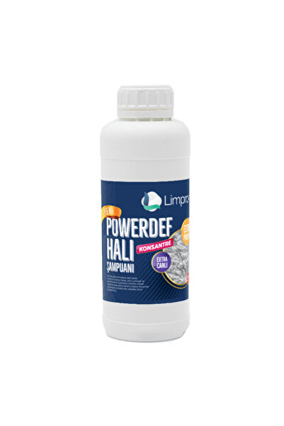 Limprox Powerdef 1 Litre Köpüklü Oksijen Halı Yıkama Şampuanı İlacı Deterjanı - Halı Yıkamacılara Özel