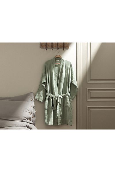 Madame Coco Zoe Muslin Bathrobe