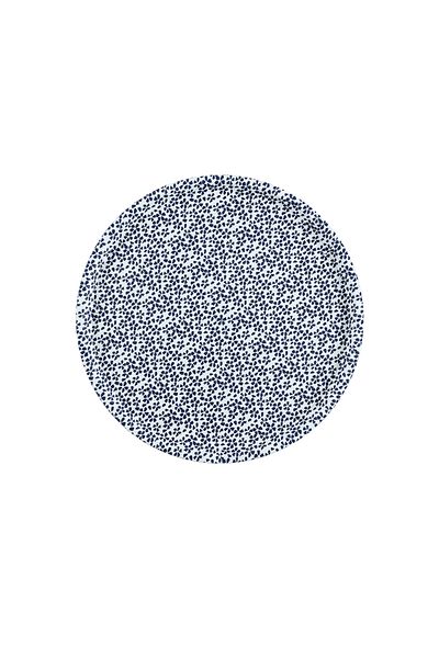 Madame Coco Rêve Bleu Fleur Sauvage Rundes Tablett