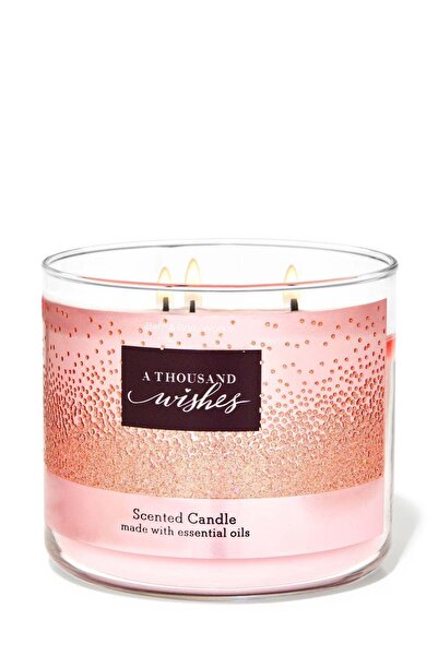 Bath & Body Works شمعة ألف أمنية بثلاث فتائل