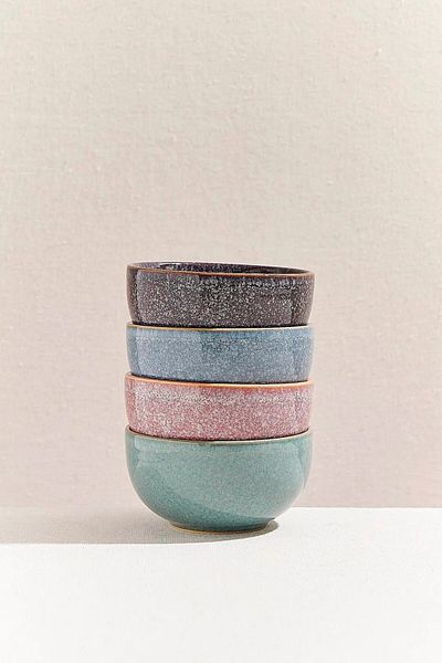 Paşabahçe Set of 4 Ceramic Bowls 11 cm