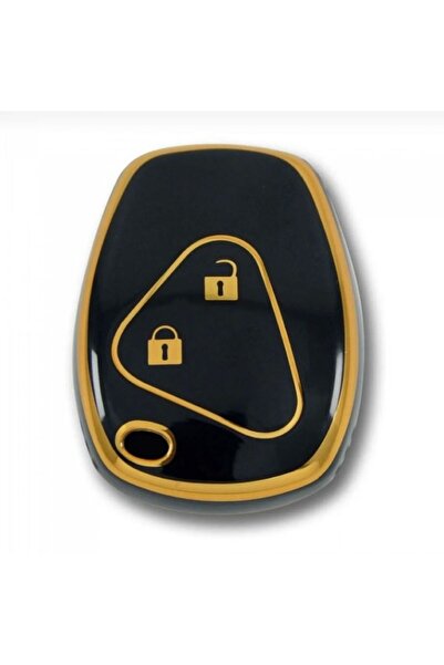 EBG İSTANBUL Renault Dacia Kangoo Clio Trafic Husă Cheie Telecomandă NEAGRĂ AUR