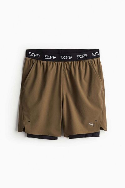 H&M DryMove™ Double-layered sports shorts