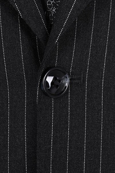 Kadir Büyükkaya Erkek Kırlangıç Yaka İki Düğmeli Takım Elbise-KAX1328W