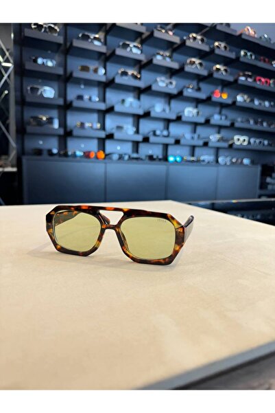 Bubbleatelier Yesil cam polarize vehla güneş gözlüğü