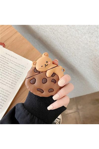 daystar AirPods 4Th Cookie Monster Character Silicone Earphone Case Compatible with Generation