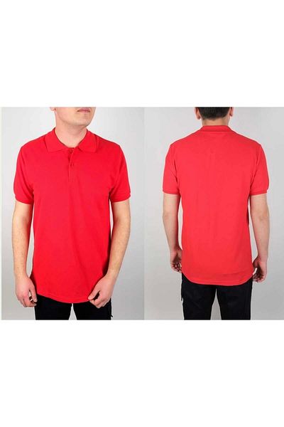 dafri Unisex Polo Collar 100% Cotton Organic Combed T-Shirt