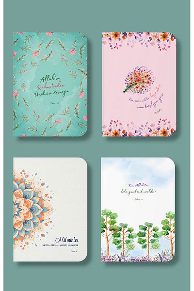 Dava Adamı Yayınları A6 Vertical Line Iman Notebook Series