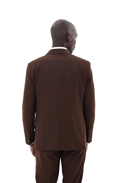 Kadir Büyükkaya Erkek Kırlangıç Yaka İki Düğmeli Takım Elbise-KAX1329W